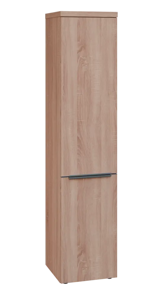 SIN 5 - 42D kancelářská skříň, 2-dveřová, pravá, 1820x400x400, dub bardolino